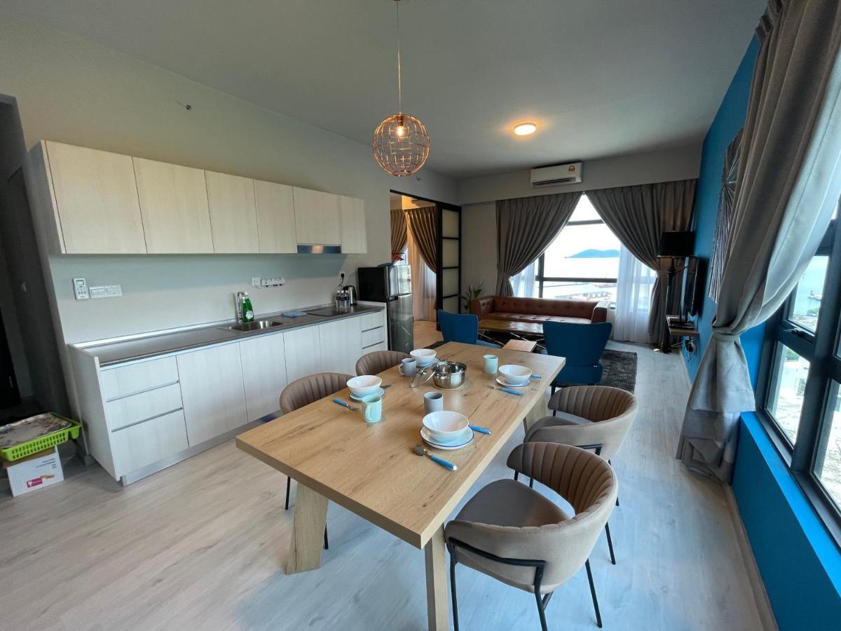 Seaview Luxury Condo Homestay 2Bed 2Bath Jesselton Quay By R2 Residence Kota Kinabalu Exteriér fotografie