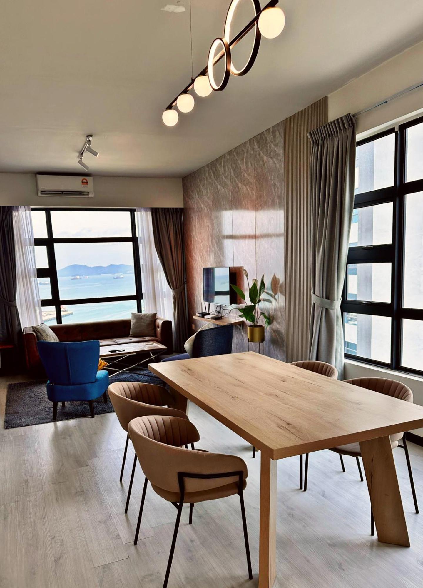 Seaview Luxury Condo Homestay 2Bed 2Bath Jesselton Quay By R2 Residence Kota Kinabalu Exteriér fotografie