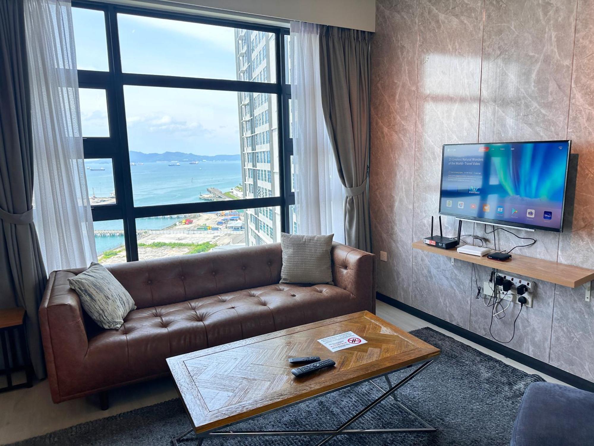 Seaview Luxury Condo Homestay 2Bed 2Bath Jesselton Quay By R2 Residence Kota Kinabalu Exteriér fotografie