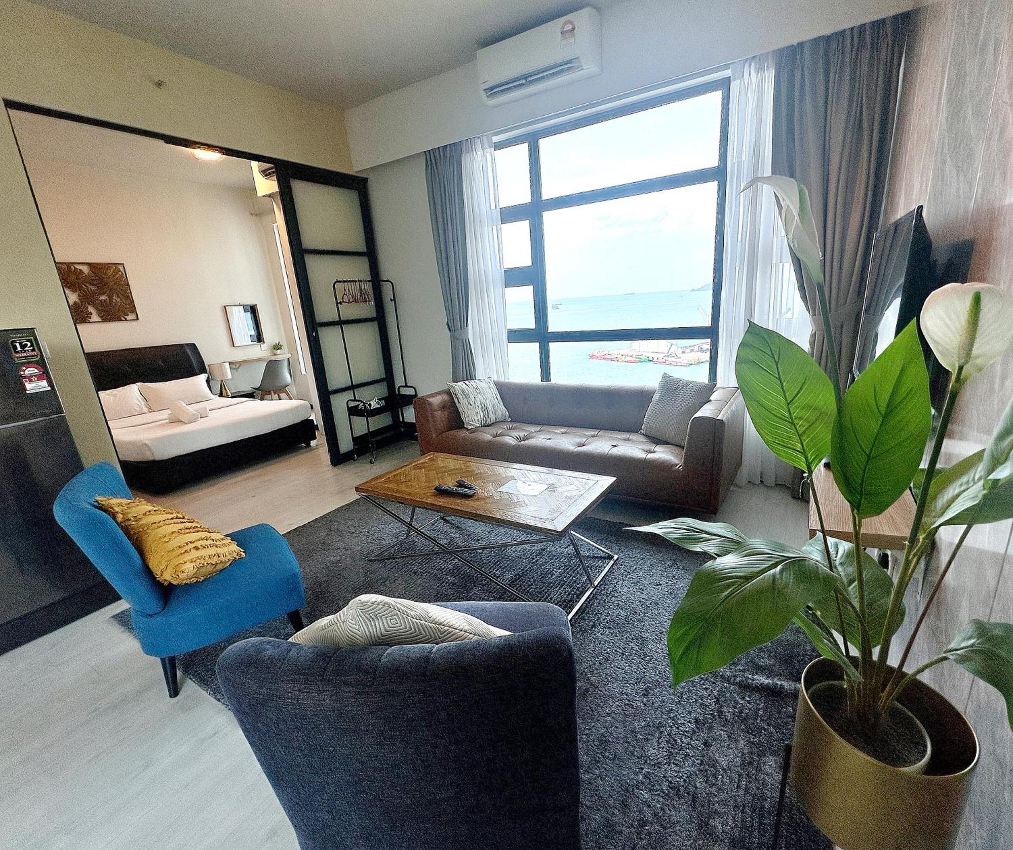 Seaview Luxury Condo Homestay 2Bed 2Bath Jesselton Quay By R2 Residence Kota Kinabalu Exteriér fotografie